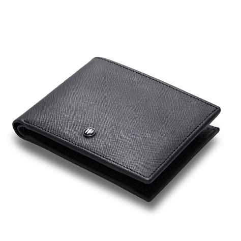 Saffiano Pattern Men's Leather Wallet