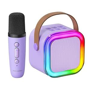 Kinglucky Gift Idea Karaoke Machine for Kids, Portable Mini Karaoke ...