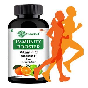 OfferTag: ClearCut Immunity Booster Vitamin C, Vitamin E, Zinc, Amla ...