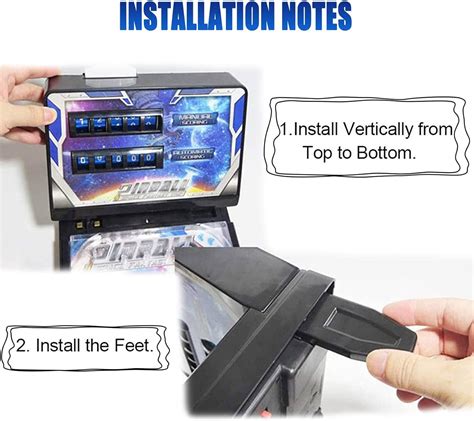 Buy LELLAL Tabletop Pinball Game Mini Pinball Toy Portable Pinball ...