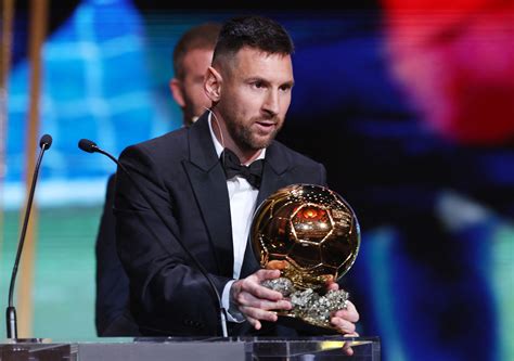 Messi wins record eighth Ballon d'Or for best player in the world | Reuters