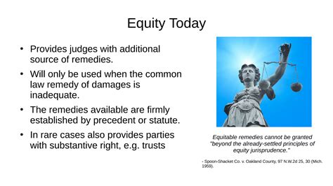 The Development of Common Law & Equity | PDF