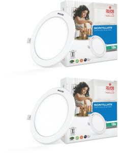 Polycab 18W LED Panel Light Scintillate Edge Slim Ceiling Light Ceiling ...