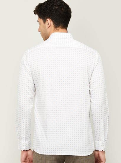 Buy ARROW Men Printed Slim Fit Formal Shirt from Arrow at just INR 1999.0