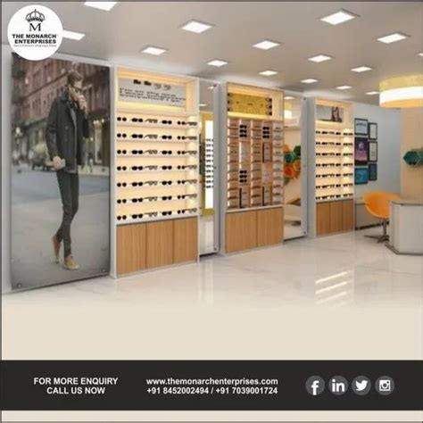 Optical Showroom Designing Interior with 3D - Interior Designing For ...