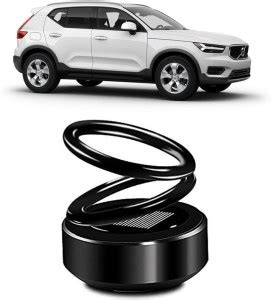 YUNEIK Car Solar Air Freshner Automatic 360° Rotating Diffuser Price in ...