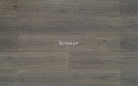 Kosmos K86 gray-brown laminate flooring is durable and moisture-resistant