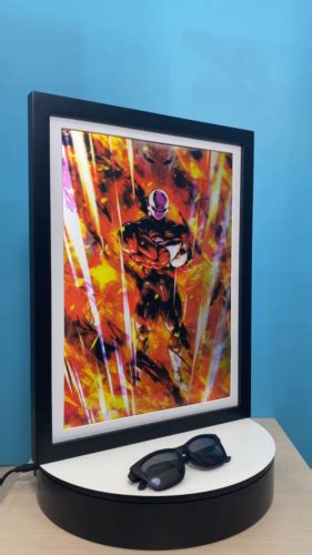 Buy Goku, Jiren,3D Lenticular Effect- Anime Dragon Ball Z Poster, 2 in ...