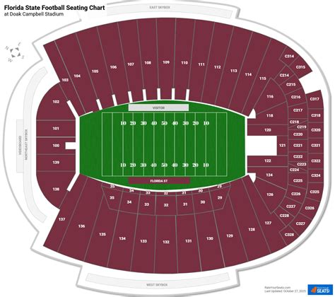 Fsu Doak Campbell Stadium Seating Chart