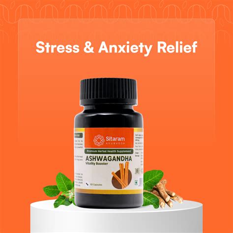 ASHWAGANDHA | 60 Capsules - Default Title - Sitaram Ayurveda Store