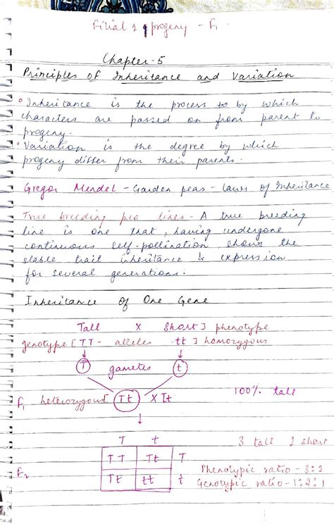 Image result for Learnohub Class 12 Principles of Inheritance