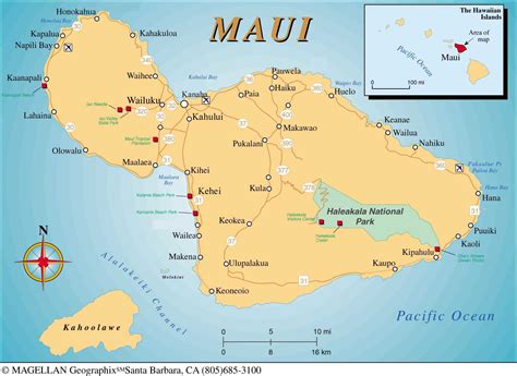 Maui Surf Map
