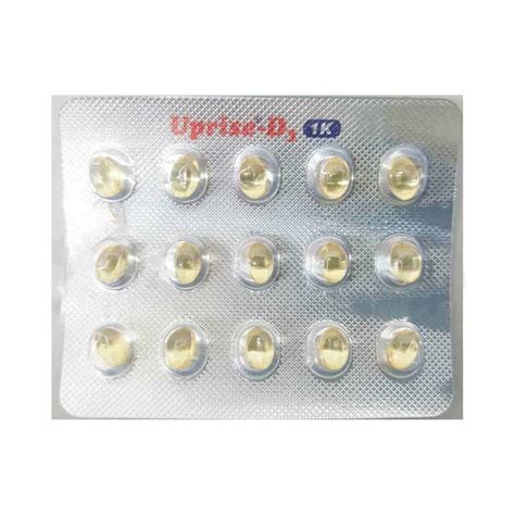 Buy Uprise D3 1K Capsule Online: Uses, Price, Dosage, Instructions ...