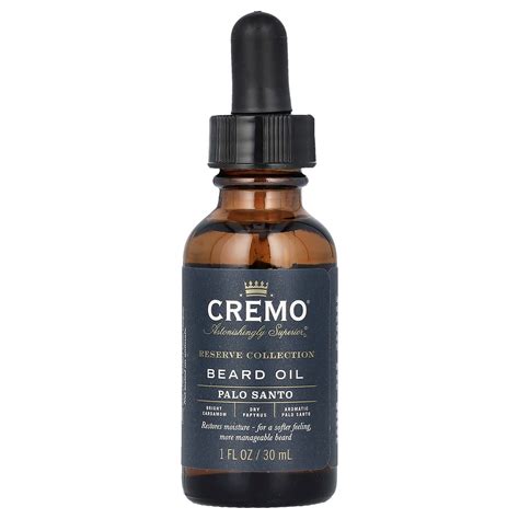 Cremo, Reserve Collection, Revitalizing Beard Oil, Palo Santo, 1 fl oz ...