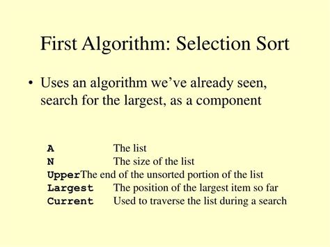 Image result for What Is Selection Sorting in Computer Science