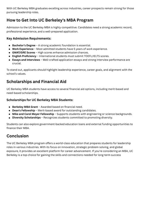 UC MBA Program 的图像结果