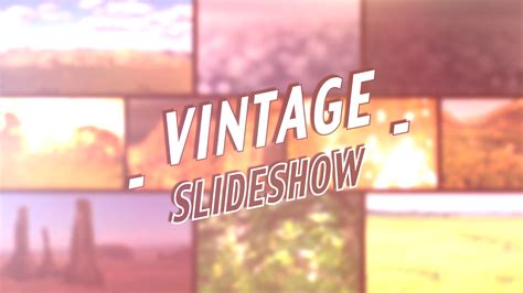 Vintage Slideshow - Final Cut Pro X Template