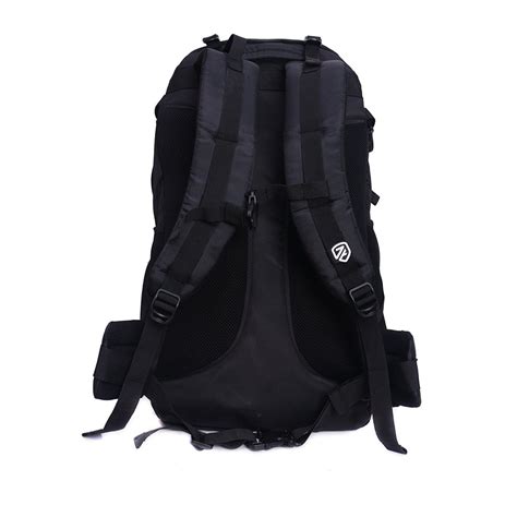 Zwart DISCOVER Black and Grey 40L Backpack/Rucksack(With Shoe ...