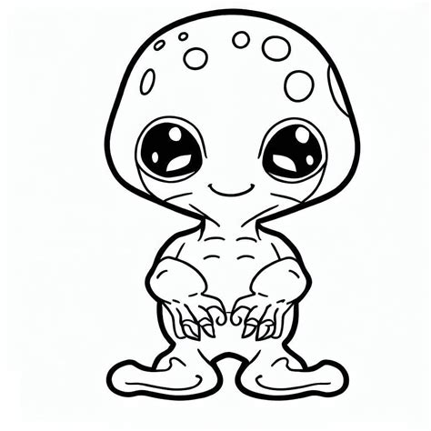 Image result for Alien Coloring Page