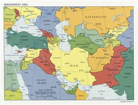 Southwest Asia Countries: A Complete List