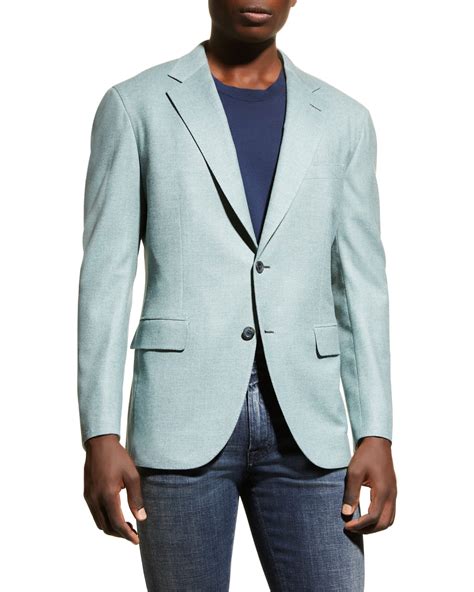 Brioni Men's Bordeaux Cashmere Blazer | Neiman Marcus