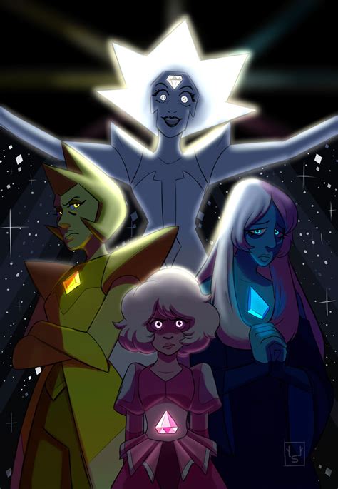 And there they were. The Great Diamond Authority. Steven Universe ...