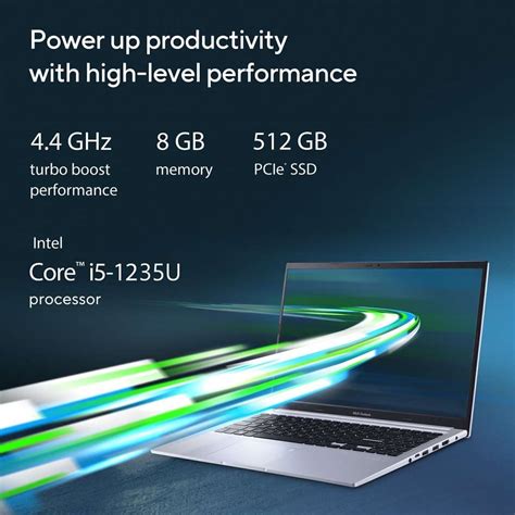 ASUS Vivobook 15 Intel Core i5 12th Gen 1235U - (8 GB/512 GB SSD ...