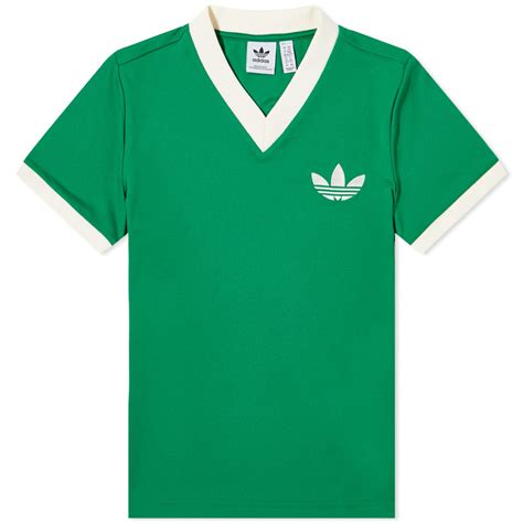 Adidas Adicolor 70s V-Neck T-Shirt Green | END. (GB)