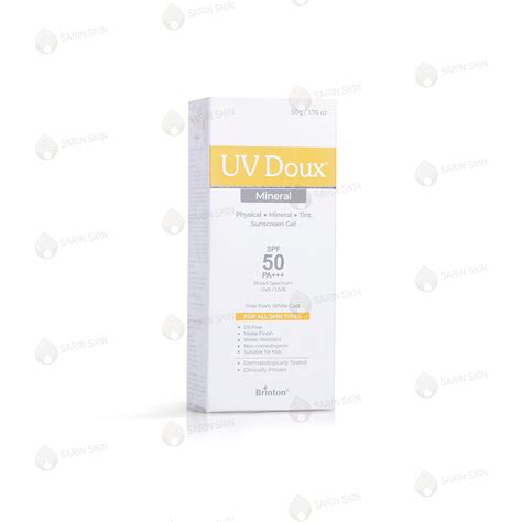 UV Doux Mineral Sunscreen Gel SPF 50 PA+++ by Sarin Skin – Sarinskin