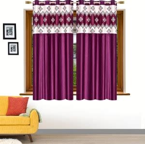 Stella Creations 152 cm (5 ft) Polyester Semi Transparent Window ...