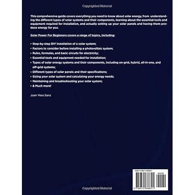 Buy Solar Power For Beginners: A Complete Step-by-Step Guide to ...
