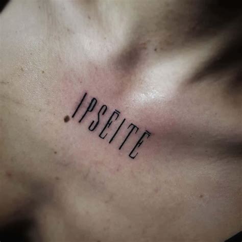 101 Amazing Chest Word Tattoo Ideas That Will Blow Your Mind! | Small ...