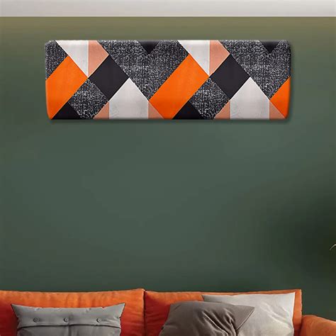 Kuber Industries AC Cover|Attractive Digital Square Print 1.5 Ton|All ...