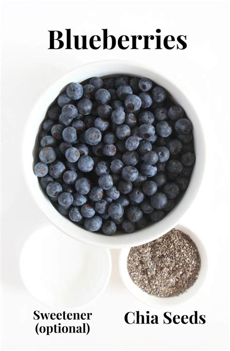 Blueberry Chia Jam - Strength and Sunshine