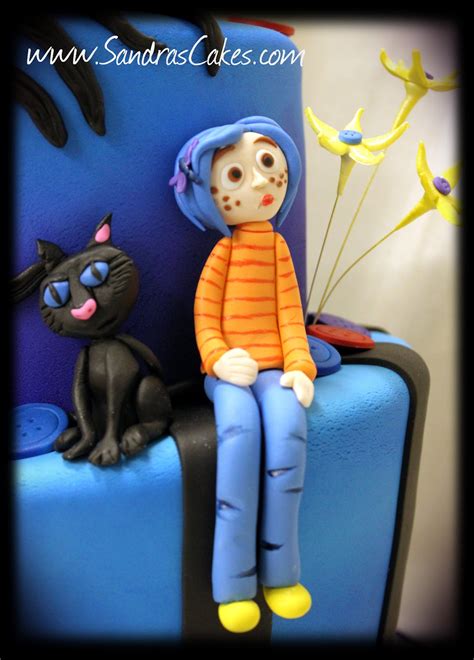 Coraline Theme Coraline Birthday Cake : Coraline B Day Coraline Anime ...