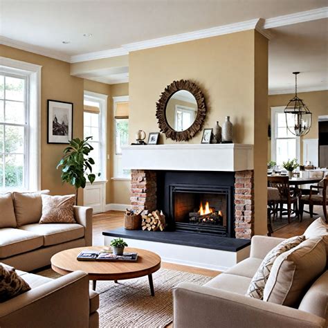 Small Living Room Fireplace Design