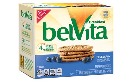 belVita Blueberry Crunchy Breakfast Biscuits, 8.8 Oz. - Walmart.com