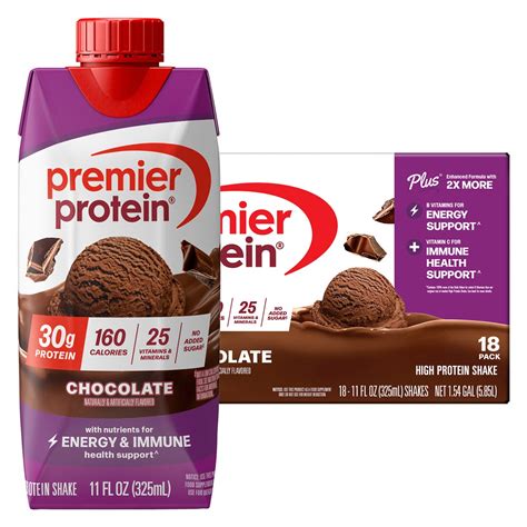 Premier Protein Chocolate Shakes 18/11 oz - $29.99 at Costco
