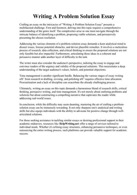 Problem Solving Writing 的图像结果