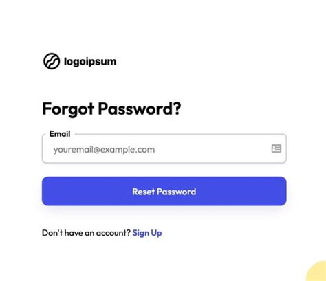 Image result for Recover Password Web Form