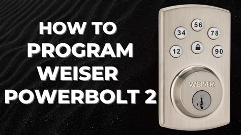 Image result for Weiser Programming Lock Instructions