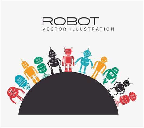 Image result for Robot Vector Design