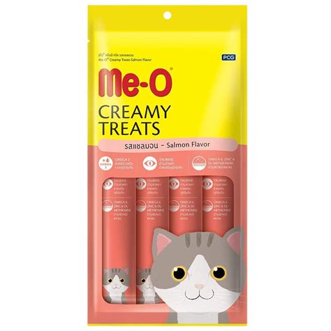 Me-O Creamy Chicken & Liver, Salmon and Bonito Cat Treat Combo – Meo ...