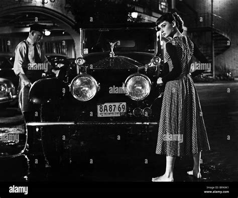Audrey Hepburn Film Title Sabrina Black and White Stock Photos & Images ...
