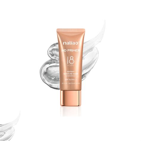 Maliao HD Primer - Instant Moisture Glow with SPF 15/PA++ for Flawless