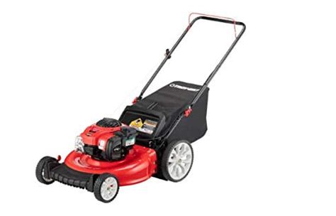 Buy Troy-Bilt TB110 21-Inch Push Mower with 2-in-1 Triaction Cutting ...