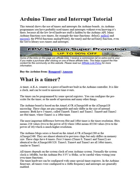 Image result for Arduino Interrupt Tutorial