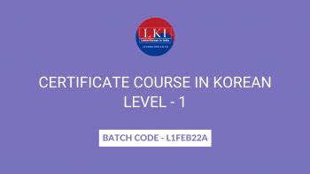 LKI Korean Language Courses