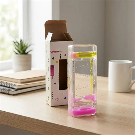 School Children Activity Liquid Timer Bubble Motion Sensory Toy with ...