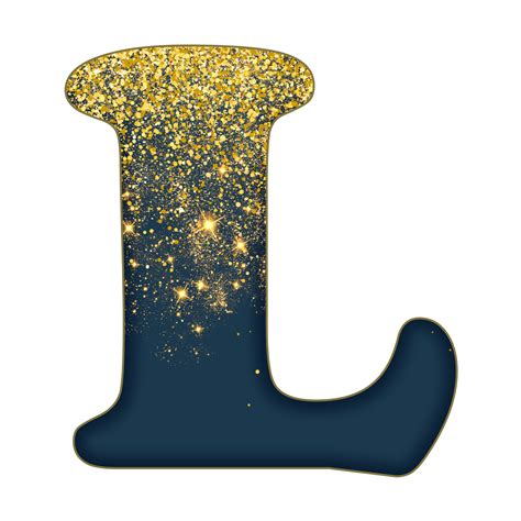 Glitter Alphabet Letter J